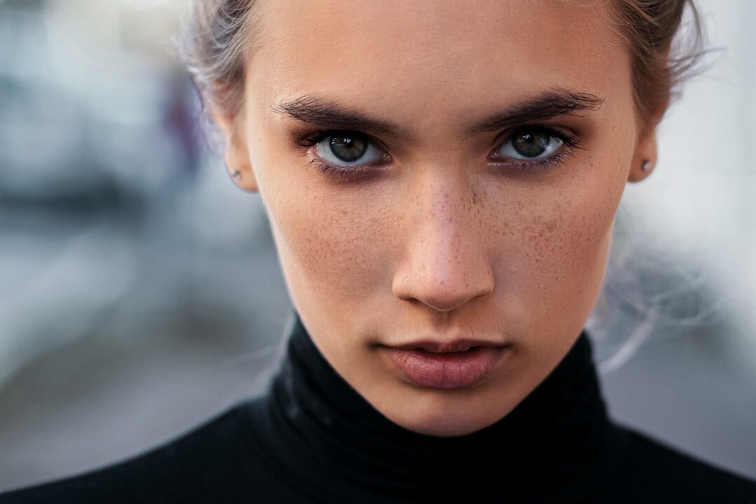 Portrait of a Uruguayan fashion model